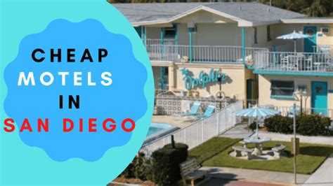cheap motels in san diego area